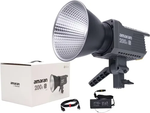Vista 7 de Aputure Amaran 200d S - Luz de video LED 200w luz diurna equilibrada LED Monolight 5600K Bowens Mount LED Kit de iluminación de fotografía