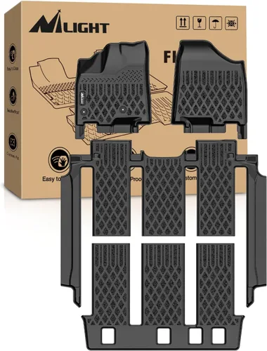 Vista 34 de Nilight Alfombrillas para Toyota Tacoma Access Cab Auto Transmission 2008