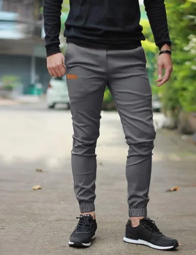 Vista 4 de Pantalones deportivos chinos para hombre, pantalones cargo para senderismo, recreación al aire libre, pantalones de sarga para fitness, pantalones