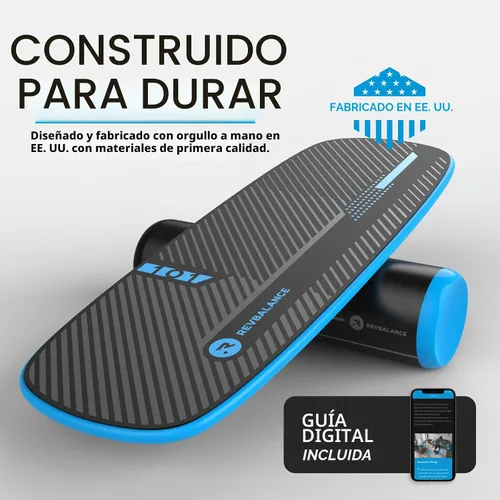 Vista 2 de Revbalance 101 v2 - Tabla de Equilibrio para Entrenamiento Deportivo