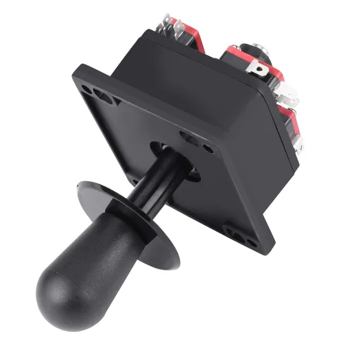 Vista 2 de Joystick, 8-Way Competition Joystick, American Joystick with Microswitch Replacement Parts for Game Machines video game