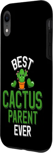 Vista 2 de Best Cactus Parent Ever Case for iPhone XR