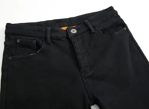 Vista 3 de FREDD MARSHALL - Jeans elásticos y ajustado para hombre con forro polar