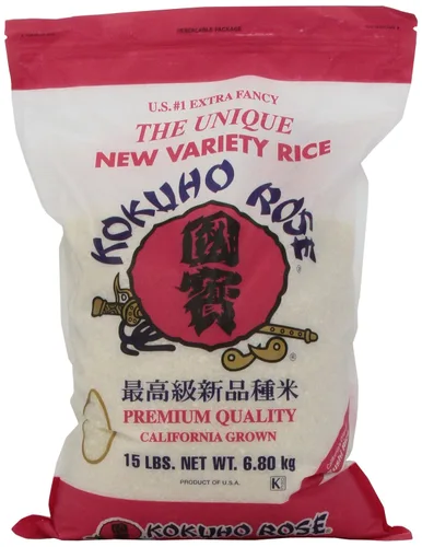 Vista 10 de Arroz de rosa Kokuho, 10 Libras