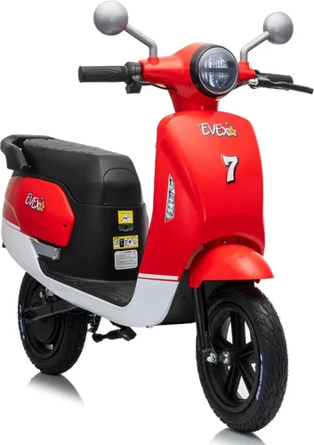 Vista 9 de Motocicleta para niños, ciclomotor eléctrico de 24 V 250 W para Azul