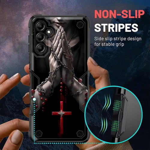 Vista 898 de Funda para Galaxy A14 5G, [Doble Capa][Protección contra Caídas de Grado Militar de 10 Pies] [Antideslizante] Funda Resistente a Prueba de Golpes