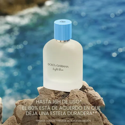 Vista 4 de Dolce&Gabbana New Light Blue Pour Homme, Eau De Toilette Spray, For Men