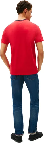 Vista 4 de Tommy Hilfiger Mens Short Sleeve Tino T-Shirt Manzana roja