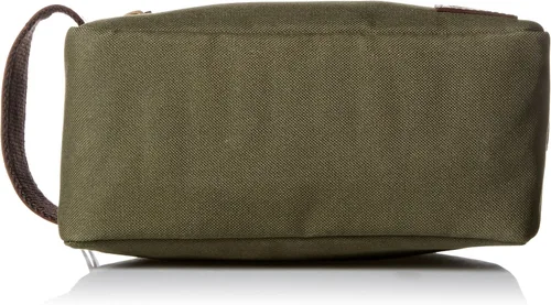 Vista 4 de Timberland Men's Toiletry Bag Canvas Travel Kit Organizer Oliva