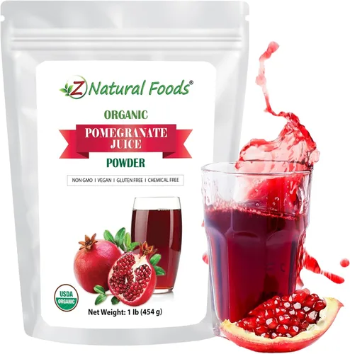 Vista 9 de Z Natural Foods Polvo de Jugo Orgánico de Grosella Negra, Suplemento de Bayas Superalimento, Mezcla en Licuados, Batidos, Té, Recetas de Cocina