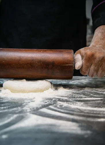 Vista 4 de Nutmeg State Pizza Company Mezcla de masa para pizza de masa madre - Hace 3 costras para pizzas caseras