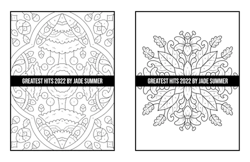 Vista 56 de Greatest Hits An Adult Coloring Book with the 100 Best Pages from the Jade Summer Collection