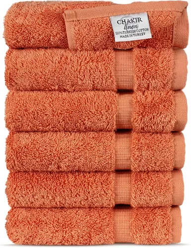 Vista 58 de Chakir Turkish Linens - Toallas turcas de 100% algodón, suaves y absorbentes (juego de 3 toallas personalizables, color aguamarina)