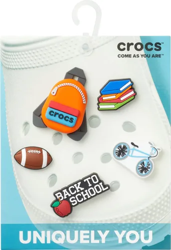 Vista 2 de Crocs Jibbitz - Paquete de 5 dijes deportivos para zapatos Jibbitz para Crocs