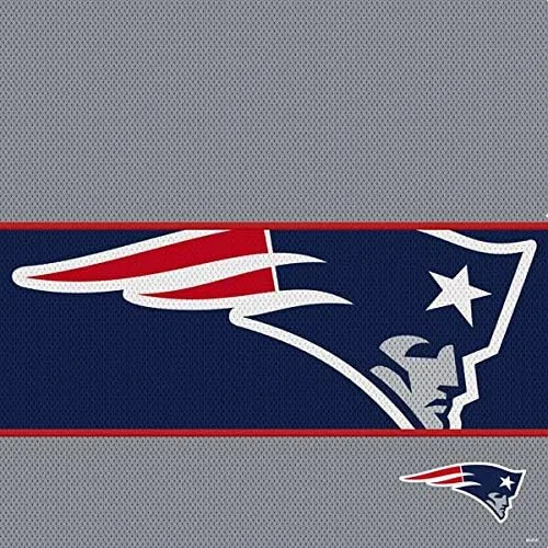 Vista 4 de Skinit NFL New England Patriots PS4 Slim Bundle Skin - New England Patriots Zone Block Design - Adhesivo de vinilo ultrafino y ligero