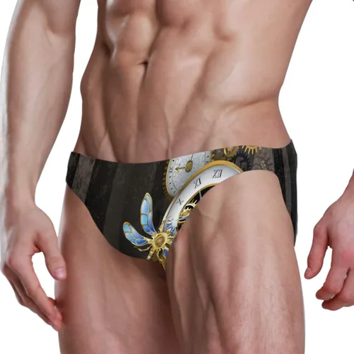 Vista 6 de CHINEIN Calzoncillos de natación de cintura baja para hombre