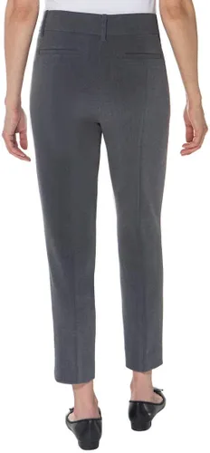 Vista 2 de Kirkland Signature Pantalón de tobillo elástico cómodo para mujer (4, gris), Gris