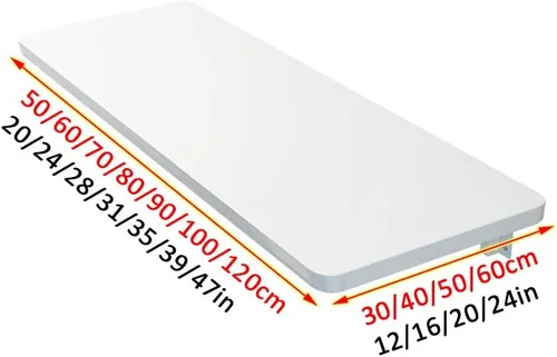 Vista 2 de Mesa de pared plegable consola de cocina mesa de comedor, mesas de barra multifunción, escritorio de computadora flotante, mesa de aprendizaje