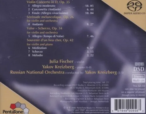 Vista 2 de Tchaikovsky Violin Concerto Hybr