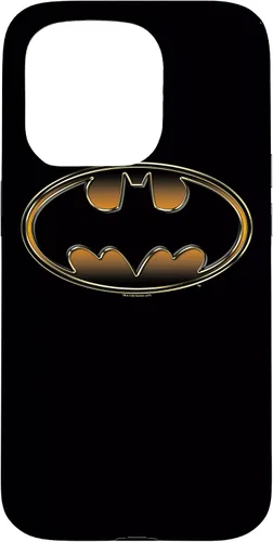 Vista 14 de Batman Funda protectora en relieve negra y dorada para iPhone 17