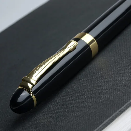 Vista 4 de YIVONKA Bolígrafos de lujo, bonito bolígrafo, el mejor regalo para hombres, bolígrafos profesionales de oficina ejecutiva, caja de regalo, bolígrafo
