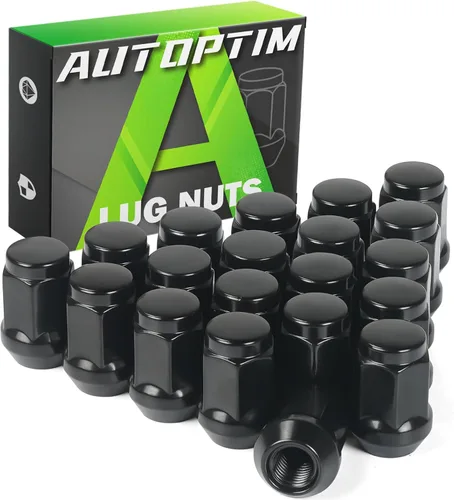 Vista 20 de AUTOPTIM Tuercas de rueda 1/2-20 – Repuesto para Ford Mustang 1964-1973/1994-2014, Edge 2006-2014, Explorer 1990-2019, Ranger 1982-2012, 20 tuercas