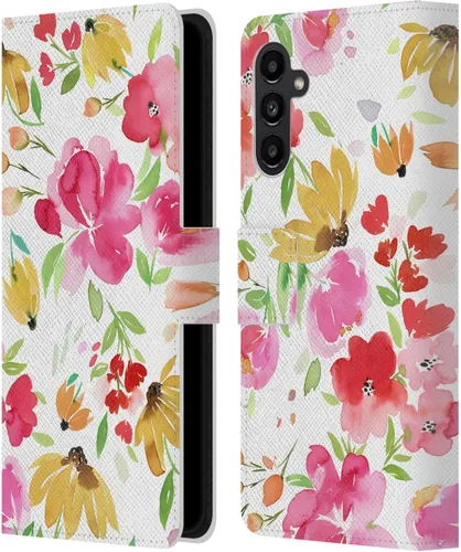 Vista 103 de Head Case Designs Officially Licensed Ninola Butterfly Nature Spring Floral Leather Wallet Case Compatible with Samsung Galaxy A07 4G