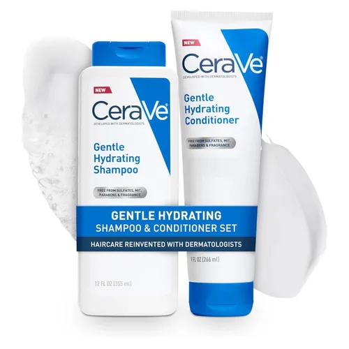 Vista 15 de CeraVe Champú Hidratante Suave, Con Ceramidas, Niacinamida y Ácido Hialurónico Para Cabello y Cuero Cabelludo Suaves y de Aspecto Saludable, Champú