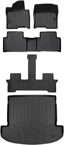 Vista 30 de SMARTLINER Juego de alfombrillas de piso personalizadas para Kia Sorento 2011-2013