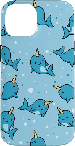 Vista 4 de Narwhal Gift Underwater Unicorn of The Sea Baby Narwhal Case for iPhone 17