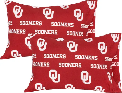 Vista 27 de College Covers Everything Comfy Arkansas Razorbacks - Par de fundas de almohada, estándar, 20 x 30 pulgadas, incluye 2 fundas de almohada