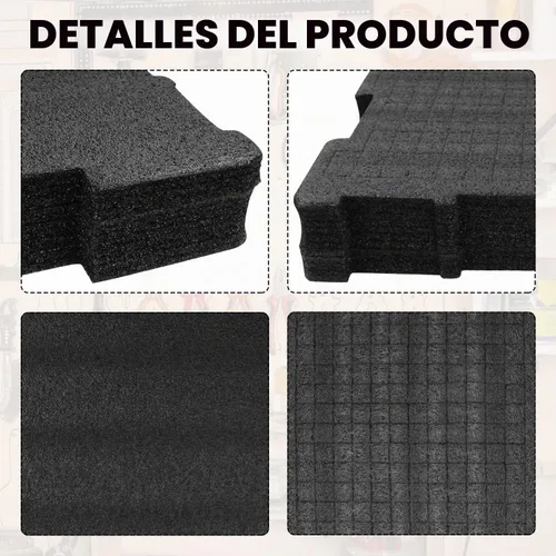 Vista 6 de Paquete de 2 insertos de espuma DWST88801 para DeWalt TSTAK