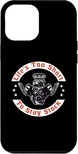 Vista 24 de iPhone 13 Pro Max Life es demasiado corta para mantenerse en stock - Drag Racing Muscle Car V8 Case