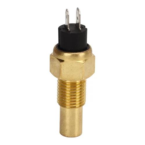 Vista 6 de Sensor de temperatura del refrigerante del motor, sensor de temperatura del agua de aceite 1/4NPT con alarma automática y, M14x1.5 257.0 °F 6‑24V