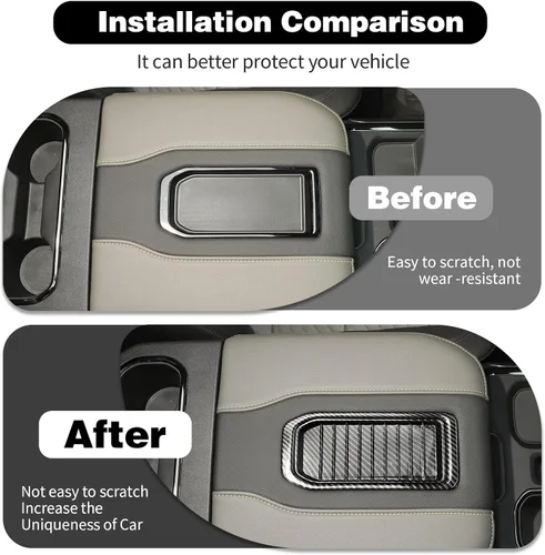 Vista 4 de Funda organizadora para reposabrazos central interior Chevy Silverado compatible con Chevy Silverado 2019+ /Suburban 2020+ /Tahoe 2021+ /GMC Yukon