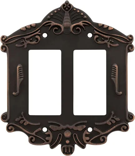 Vista 34 de Nostalgic Placa de cubierta de interruptor de luz victoriana de almacén