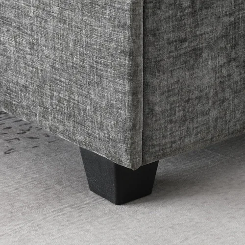 Vista 93 de Moderno sofá modular en forma de U con almohadas para la cintura, sofá cama con diván, sofá tapizado simétrico de felpilla de 6 asientos para sala