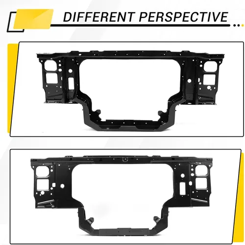 Vista 6 de KUAFU Soporte para Radiador Compatible con Ford F250 F350 F Super Duty 7.3 Diesel de 1992-1998 Reemplazo para FO1225249 F4TZ16138A de Acero