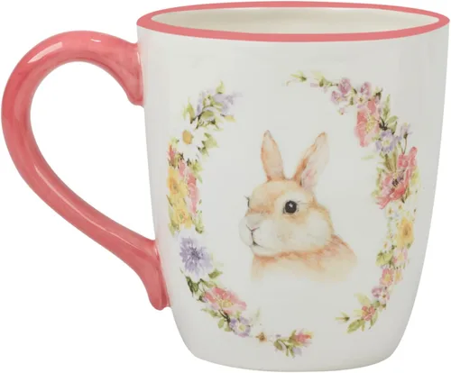 Vista 2 de Certified International Easter Garden - Tazas de 20 onzas, juego de 4 diseños surtidos