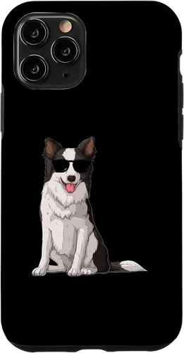 Vista 29 de Border Collie With Sunglasses Funny Border Collie Owner Dog Case for iPhone 16