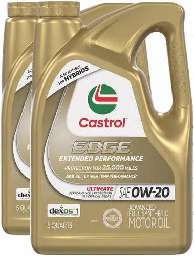 Vista 11 de Castrol EDGE Extended Performance 0W-20 Advanced Full Syn Motor Oil 5 Qt