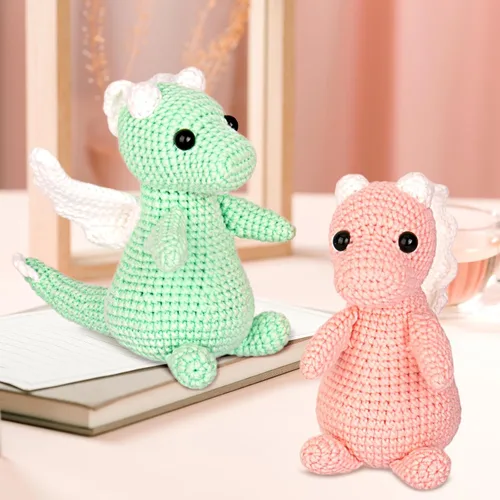 Vista 6 de Crochetta Kit de ganchillo para principiantes, kit de inicio de ganchillo con tutoriales en video paso a paso, kit de ganchillo para principiantes