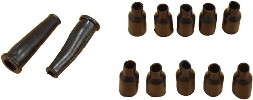 Vista 4 de Kit de cable de acelerador DIY para motocicleta, 16.4 ft, pezones, virolas para Pit Dirt Bike