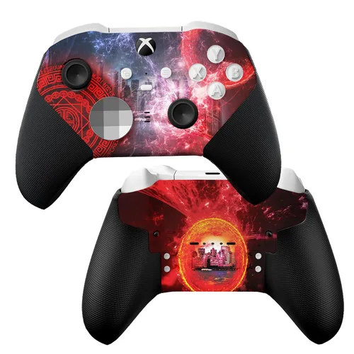 Vista 26 de Retro Comic Customised Wireless Controller for Elite by BCB. Original Elite Series 2 Controller Compatible with Xbox One / Series X & S. Customized