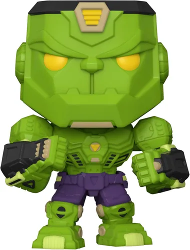 Vista 2 de Funko POP Pop! Marvel: Marvel Mech - Hulk Multicolor, 3.75 pulgadas