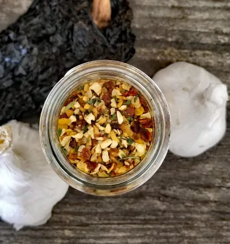 Vista 4 de Garlic Festival Foods Chili & Lime Ajo Condimento 2.2 oz