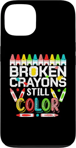 Vista 7 de Broken Crayons Still Color Mental Health Awareness Men Women Case for iPhone 17