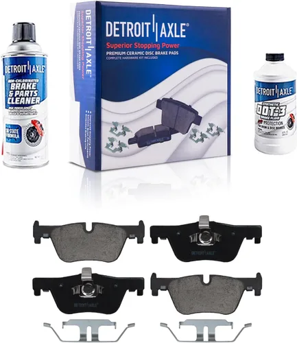 Vista 43 de Detroit Axle - Pastillas de freno para Avalanche Express Suburban Savana Yukon XL 1500 Chevy Tahoe GMC Cadillac Escalade, Pastillas de freno