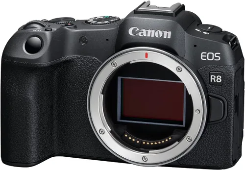 Vista 2 de Canon EOS R8 Cuerpo de Cámara Sin Espejo, Sensor CMOS de Marco Completo, 24.2 Megapíxeles, Video 4K 60p, Enfoque Automático Dual Pixel II, Cámara