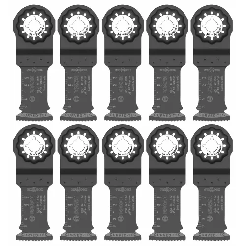 Vista 12 de Bosch OSL034F Starlock cuchilla bimetálica para corte profundo